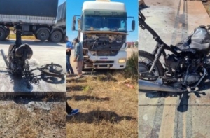 Motociclista morre carbonizado após colisão na BR-364 em Cuiabá