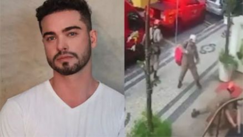 Vídeo mostra momento que o ator Sidney Sampaio se joga da janela de hotel; veja