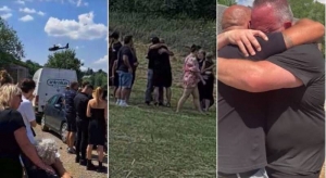 Homem finge próprio velório e aparece de surpresa em helicóptero