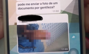 Oficial de justiça recebe foto de pênis ao intimar devedor de pensão