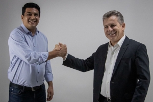 Mauro Mendes declara apoio à releição de Kalil em Várzea Grande