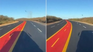 Não é fake! ciclofaixa no meio de estrada no Piauí viraliza nas redes sociais; veja