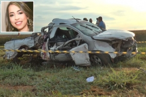 Professora morre em colisão com carreta em rodovia de MT