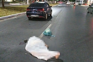 Idosa é atropelada e morta por motorista de aplicativo em Cuiabá