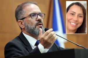 O deputado Paulo Araújo e sua irmã Sílvia Regina Andreato: boletim de ocorrência