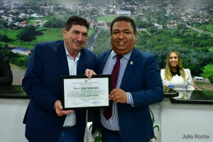 Deputado Dr. João recebe título de cidadão santo-antoniense no aniversário da cidade