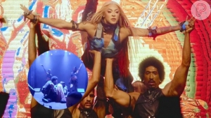 Suspensa por dançarinos, Pabllo Vittar cai em show; veja vídeo