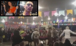 Vídeo mostra momento que sargento é morta por ex durante festa