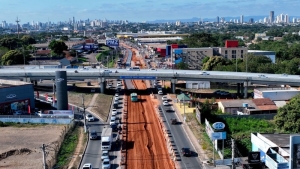 Obra de BRT já muda visual de Várzea Grande