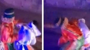 Vídeo: &#039;Patati e Patatá&#039; trocam socos durante apresentação; dançarinos separam