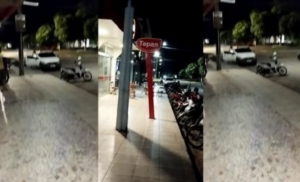 Vídeo mostra tiroteio em frente a tabacaria; dois são mortos