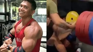Influencer morre durante tentativa de agachamento com barra de 210kg; veja