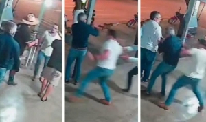 Vídeo mostra vereadores “trocando socos” em MT