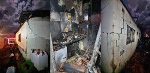 Homem não aceita término e coloca fogo na casa da ex-mulher