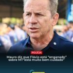 Mauro Mendes rebate Flávio Bolsonaro sobre Mato Grosso