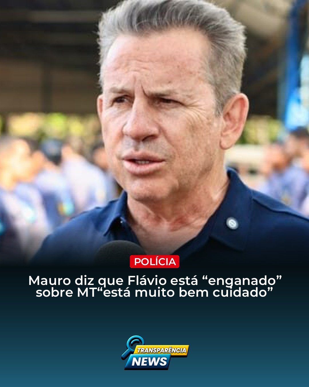 Mauro Mendes rebate Flávio Bolsonaro sobre Mato Grosso
