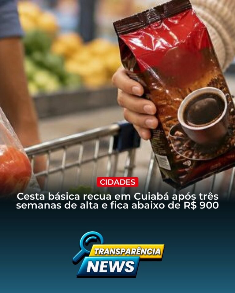 Cesta básica recua em Cuiabá e fica abaixo de R$ 900