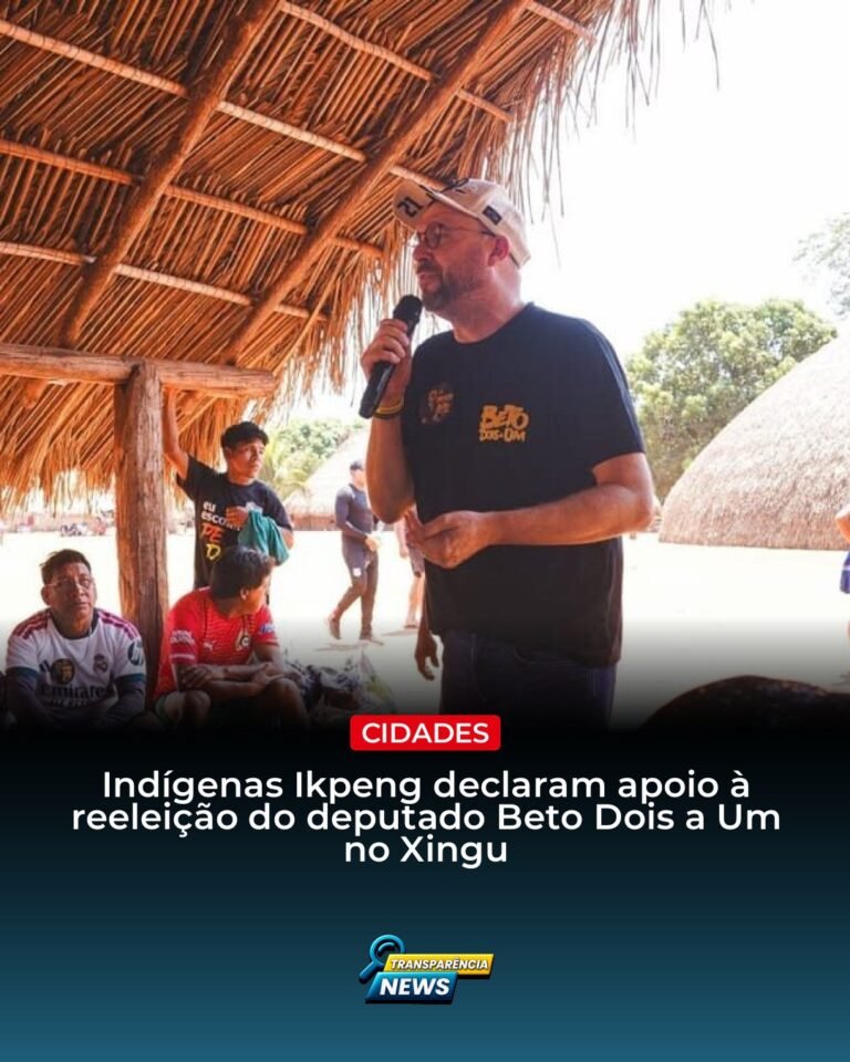 Indígenas Ikpeng apoiam reeleição de Beto Dois a Um no Xingu