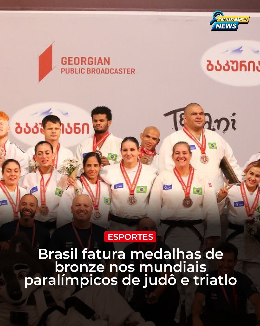 Brasil fatura bronzes em mundiais paralímpicos de judô e triatlo
