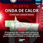 Primavera do Leste entra em alerta para calor e baixa umidade