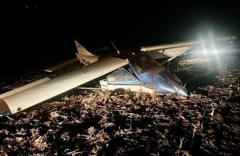 Avião cai no Médio Norte e feridos são socorridos