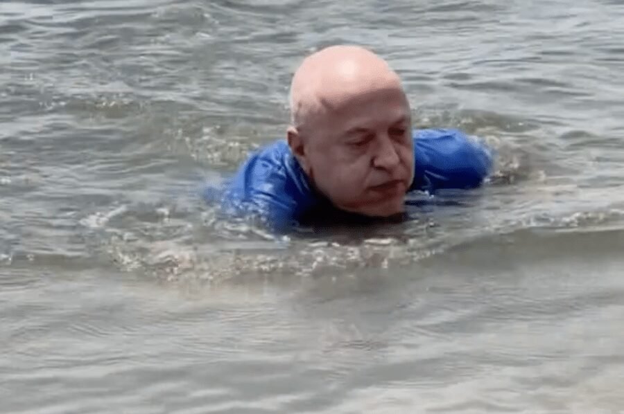 Banho no Juruena