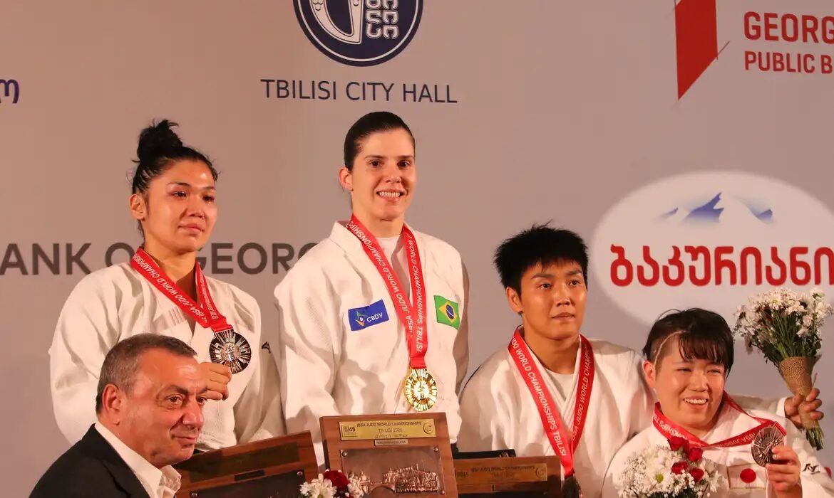 Brasil conquista três ouros no Mundial Paralímpico de judô