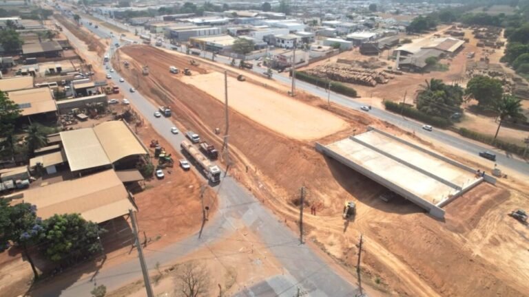 Desvio será ampliado para obras de viaduto na BR-163 em Sinop
