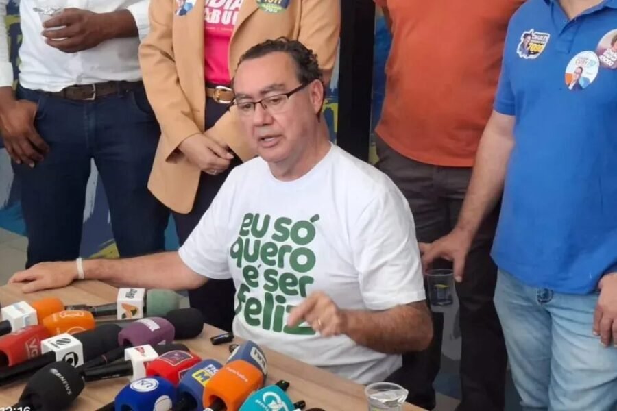 Em Cuiabá, Cury diz que Lula tem medo de enfrentá-lo no 2º turno: “pai da pobreza”