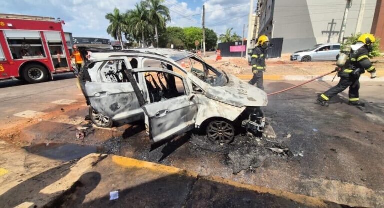 Morre motociclista ferido em grave colisão com carro em Sinop; vídeo