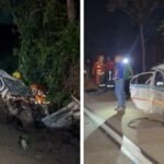 Motorista e passageiro morrem em acidente com três veículos perto de Cuiabá