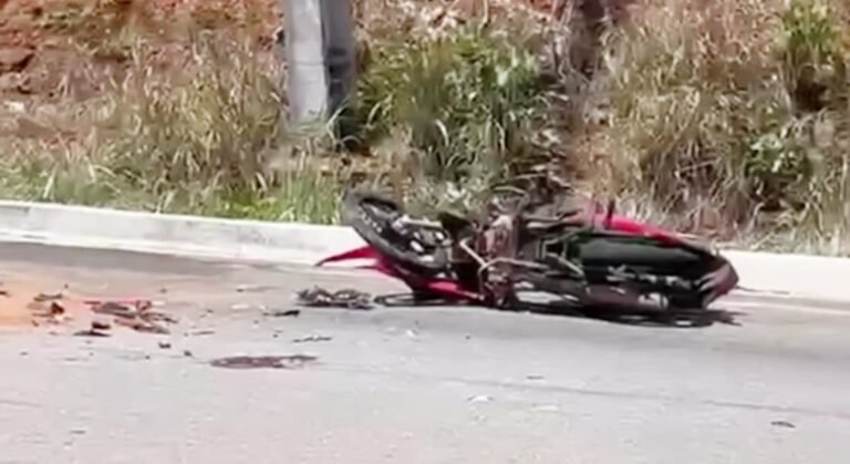 Mulher morre após moto atingir traseira de caminhão em rodovia no Médio-Norte