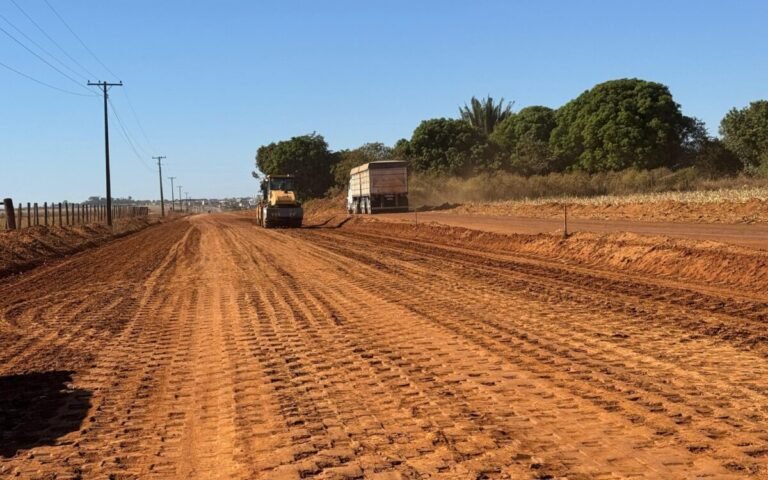 Prefeitura abre licitação de R$ 5,6 milhões para asfaltar estrada em Sinop