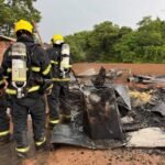 Sorriso: incêndio destrói casa em assentamento; animais são socorridos