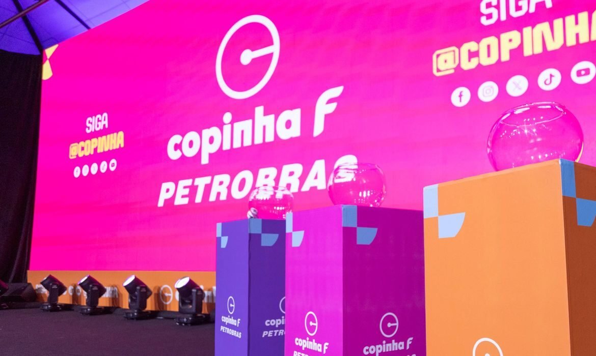 Sorteio define grupos da Copinha F, que terá transmissão da TV Brasil