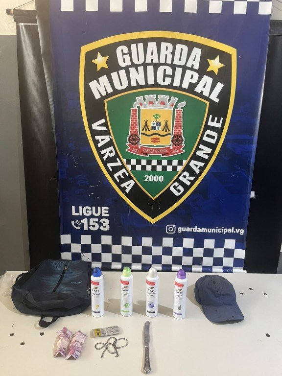 Guarda Municipal prende homem por furto em farmácia na região central