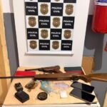 Polícia Civil prende suspeito por tráfico de drogas e apreende armas em Canarana