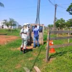 Operação flagra 'gato' de energia elétrica em haras e uma pessoa é presa em flagrante pela PC