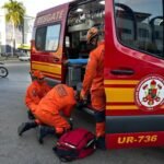 Bombeiros atendem três vítimas de acidentes com motocicletas em Cáceres e Poconé