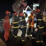 Bombeiros desencarceram corpos de duas vítimas de grave acidente na BR-158
