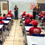 Sejus promove ações de prevenção às drogas para crianças do projeto Bombeiros do Futuro