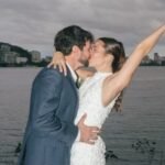 Juliana Paiva compartilha fotos do casamento com Danilo Partezani