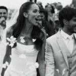 Bruninho Cerri se casa com Mariana Beltrame em cerimônia na praia