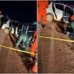 Carro bate em carreta bitrem e três pessoas morrem em rodovia estadual de Mato Grosso