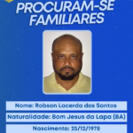 Politec procura por familiares de homem vítima de acidente de trânsito na BR-163