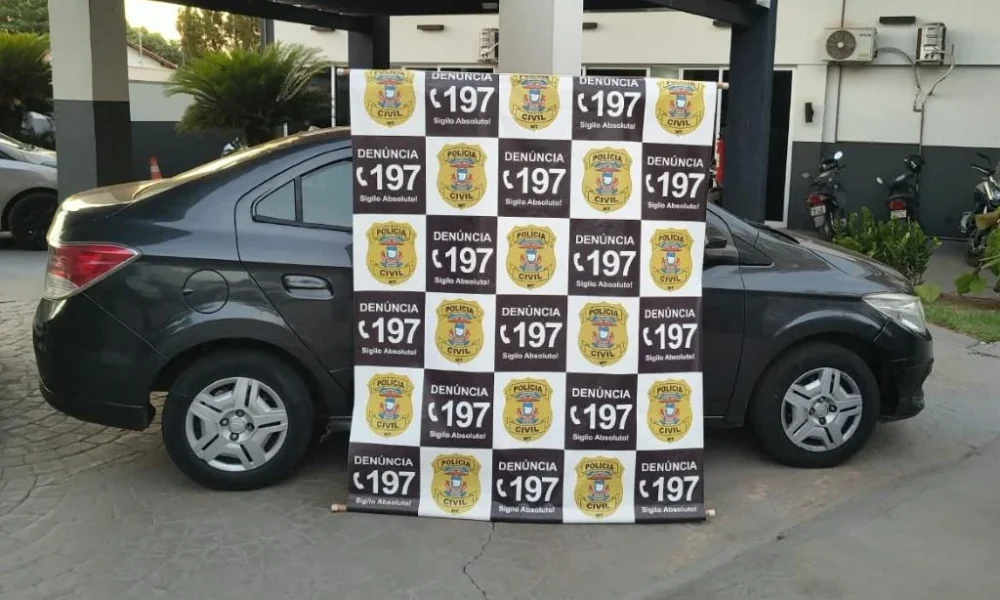Polícia Civil descobre ‘clone’ de carro roubado em SP e prende dois por receptação em Rondonópolis