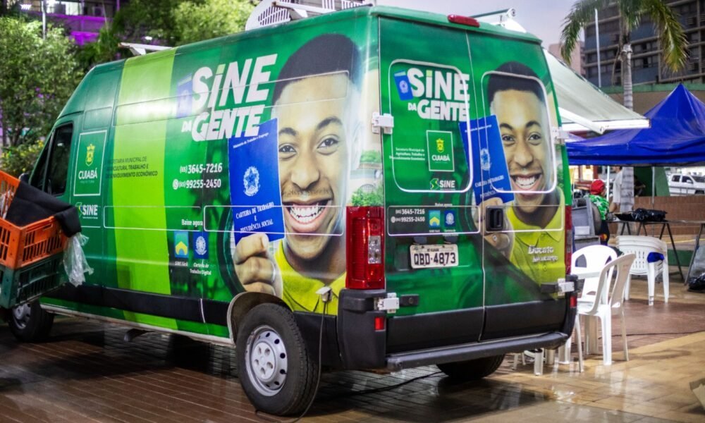 Sine de Cuiabá abre centenas de vagas com salários de até R$ 5,5 mil; veja como se candidatar