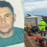 Caminhão tomba, bloqueia trecho de rodovia e motorista morre preso às ferragens em MT