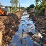 Prefeitura conclui limpeza de 200 metros de córrego no Residencial Coxipó
