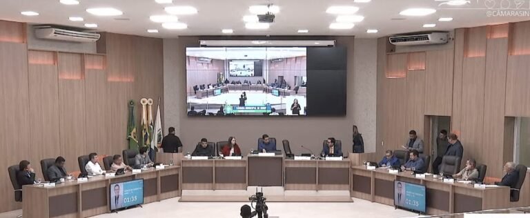 Câmara de Sinop aprova reajustes no orçamento, devolução de recursos ao Estado e plano de ensino em tempo integral